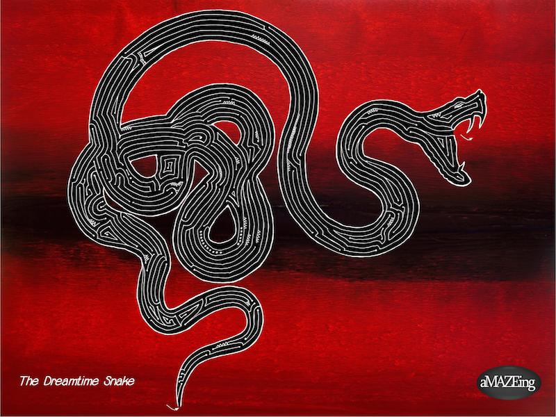 The Dreamtime Snake (web - logo)